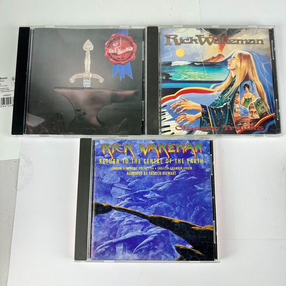 Rick Wakeman CD Lot Journey To The Centre Of The Earth The Myths & Legends Class - Picture 1 of 10
